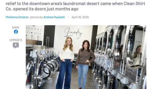 Clean Shirt Co. Laundromat Brings Fresh Energy to Downtown Eau Claire