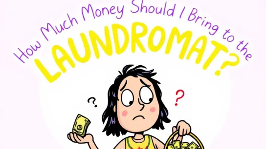 How Much Money Should I Bring to the Laundromat