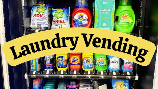 What's Inside of Clean Shirt Co. Laundry Vending Machine?