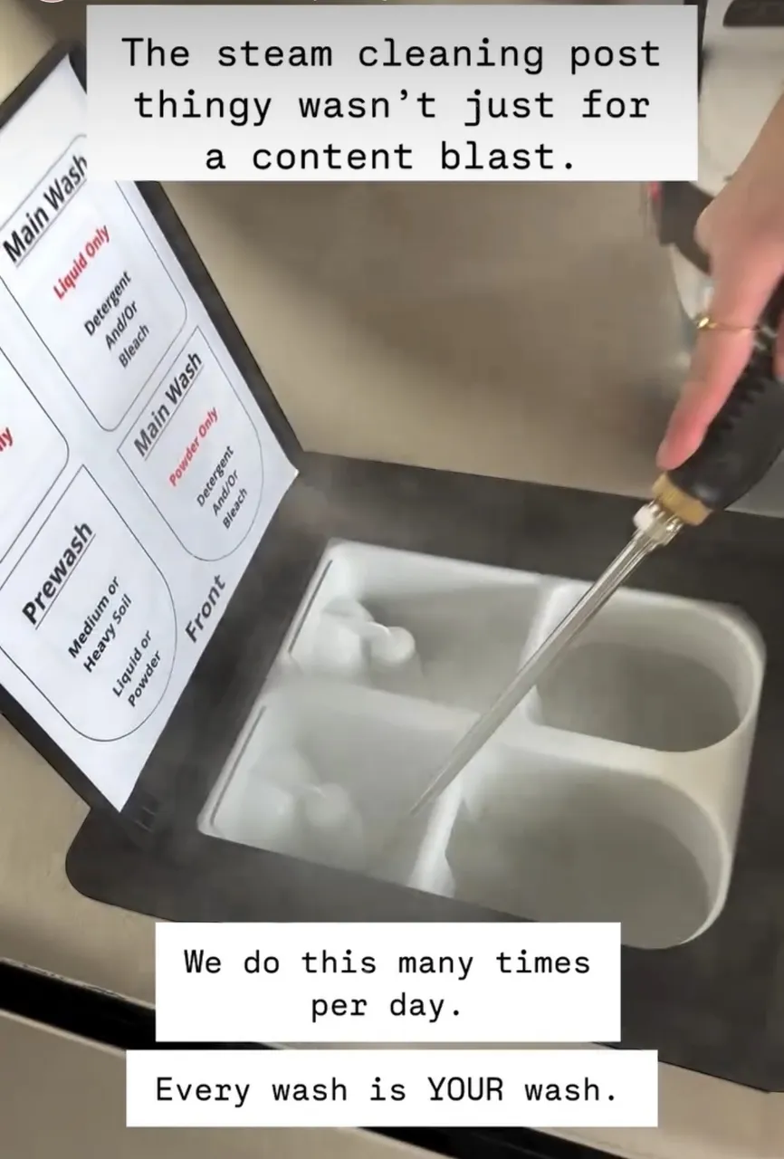 Why We Steam Clean Our Washing Machines Every Week at Clean Shirt Co.